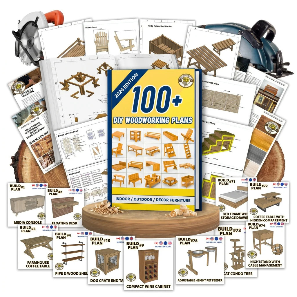 DIY Master Pack - 100+ Woodworking Projects