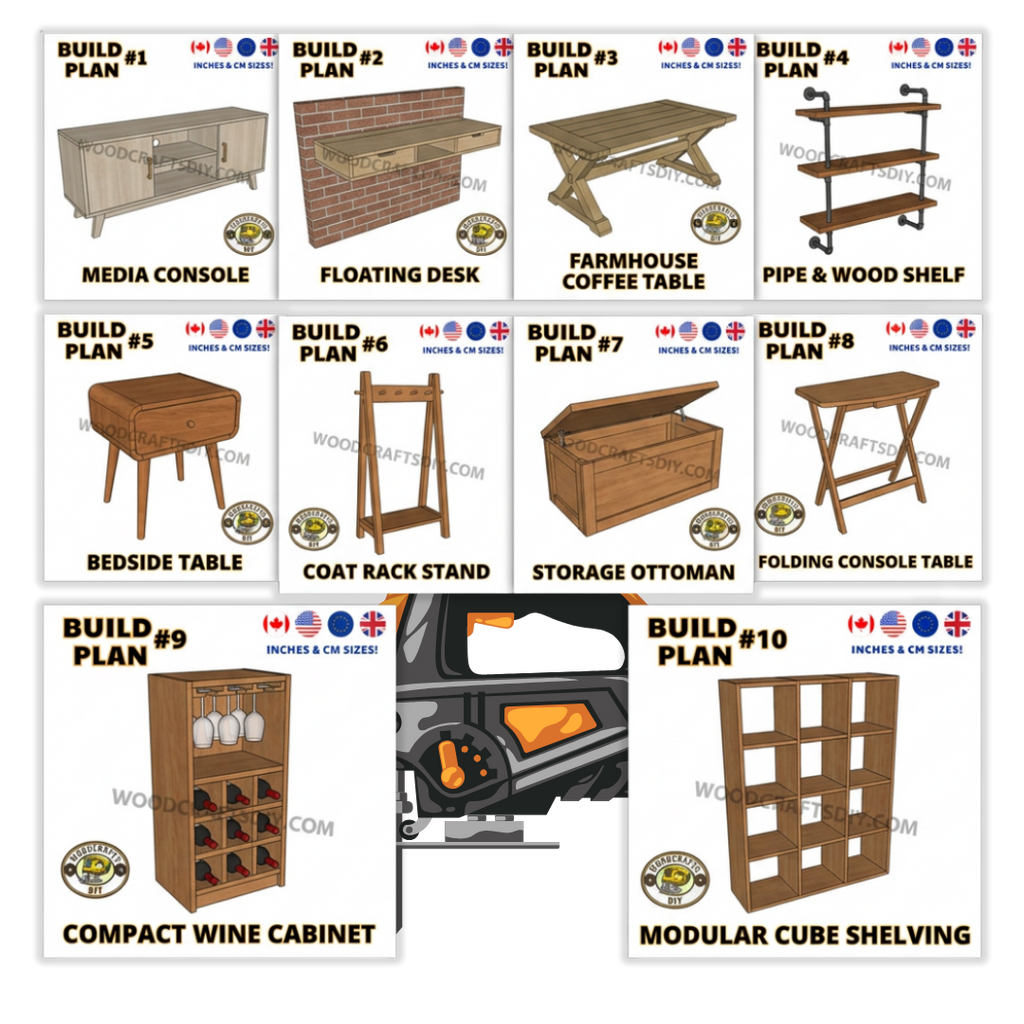 DIY Master Pack - 100+ Woodworking Projects