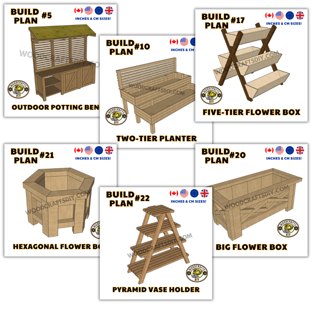 DIY Master Pack - 100+ Woodworking Projects