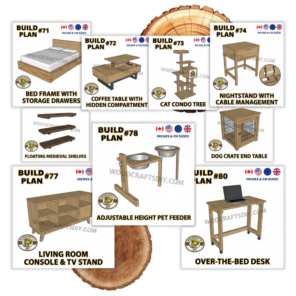 DIY Master Pack - 100+ Woodworking Projects