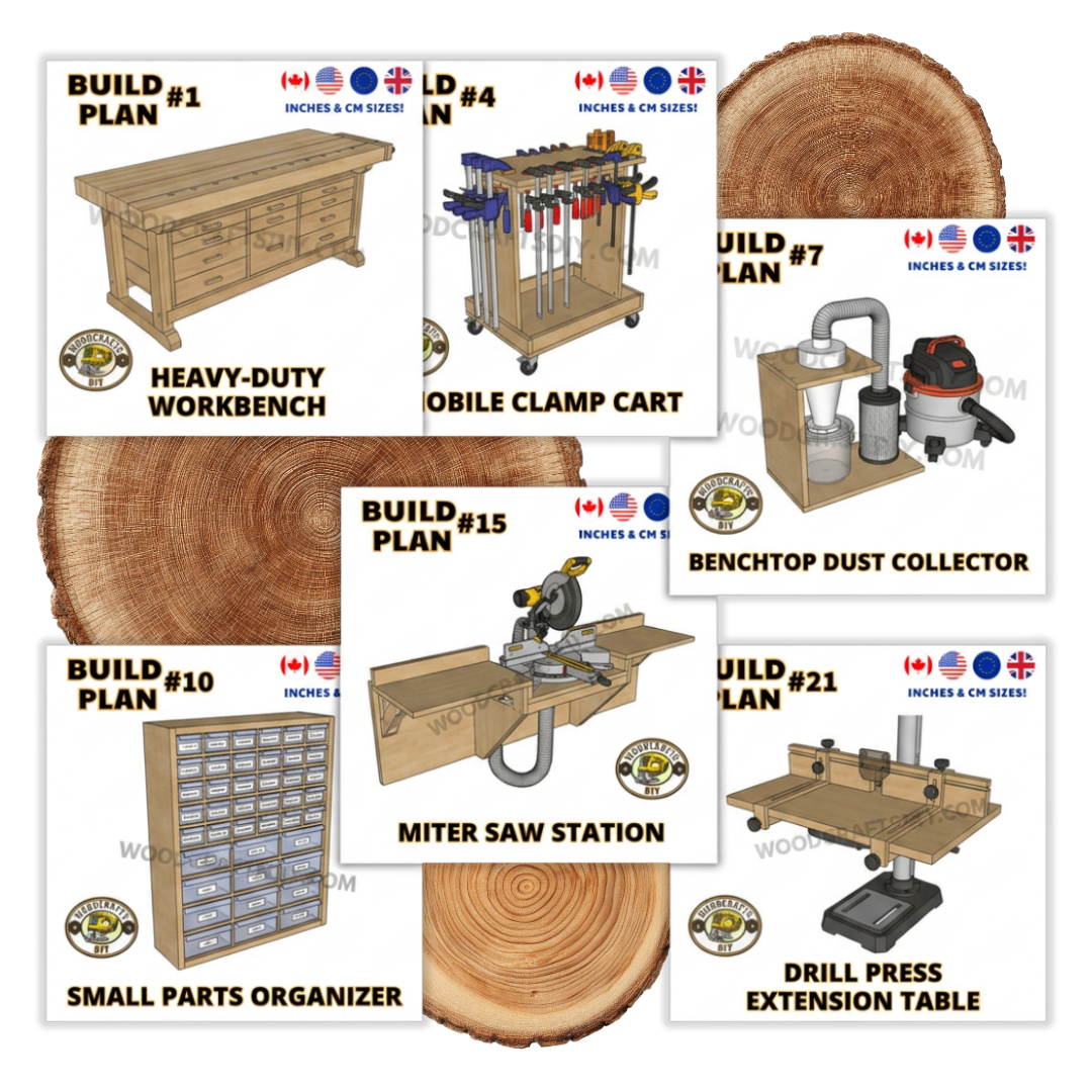 DIY Master Pack - 100+ Woodworking Projects
